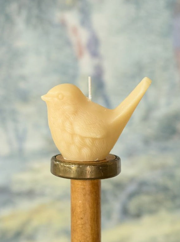 Beeswax Song Bird Candle