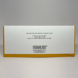 Campout with Snoopy - Peanuts Card