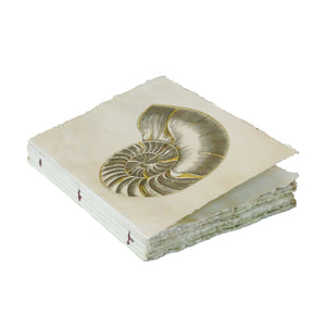 Shell Parchment Paper Notebook