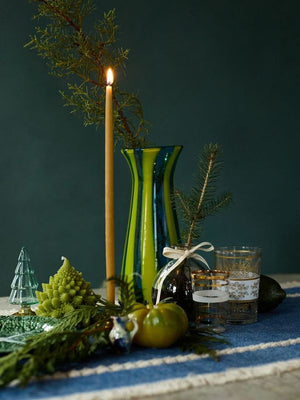 Thin Beeswax Candle Trio