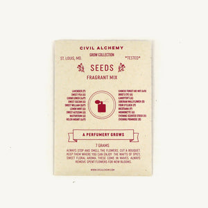 Mixed Seed Packet