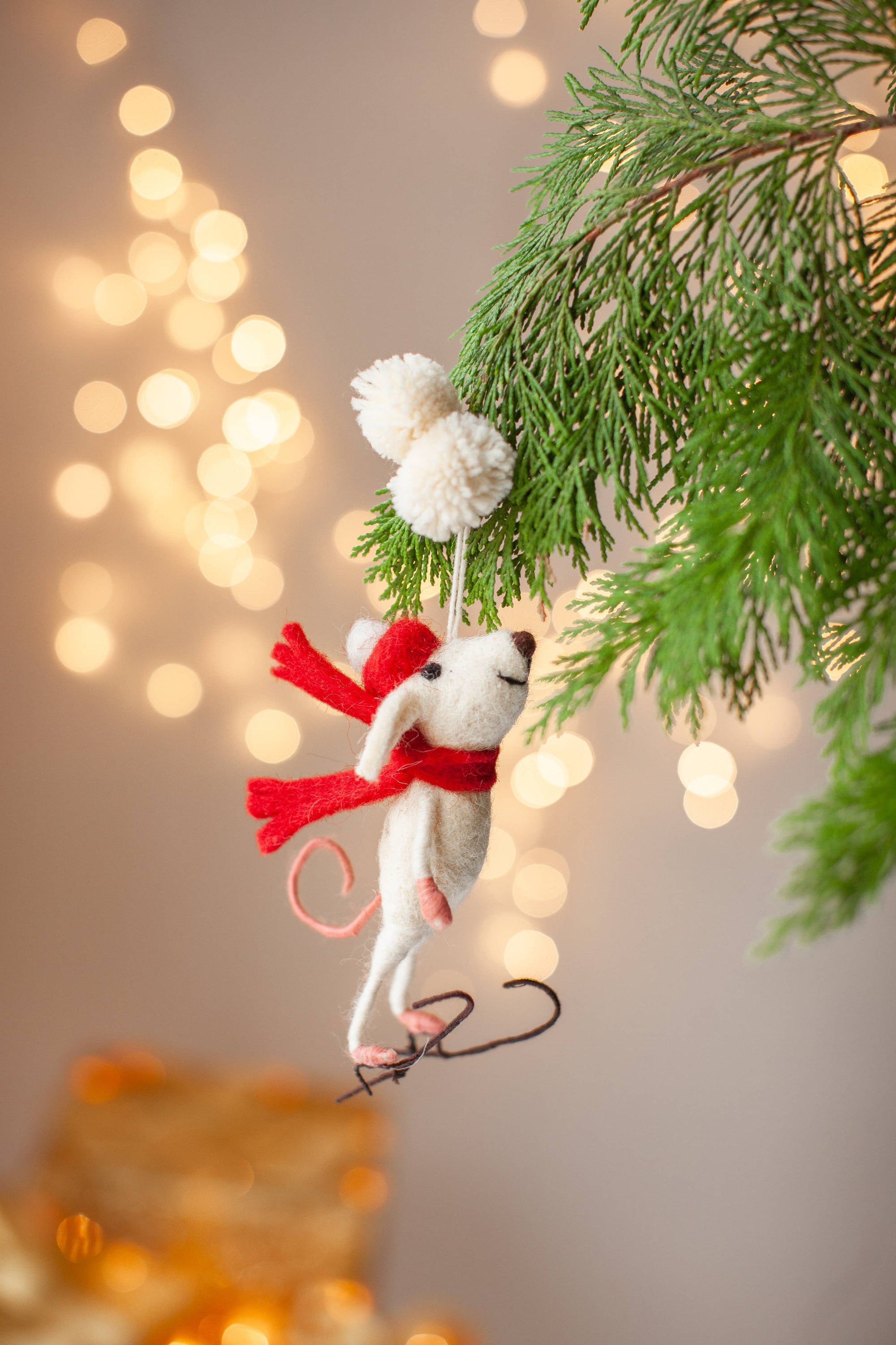 Skater Mouse Ornament