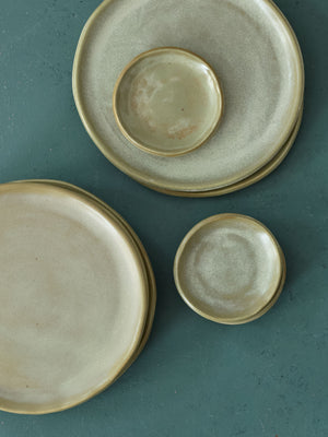 Porcelain Slab Plate, Wasabi