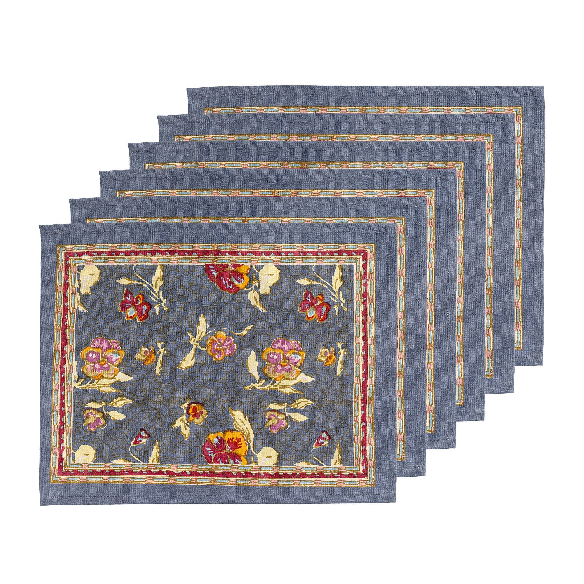 Pansy Placemat
