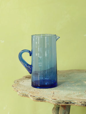 Moroccan Pitcher, Blue