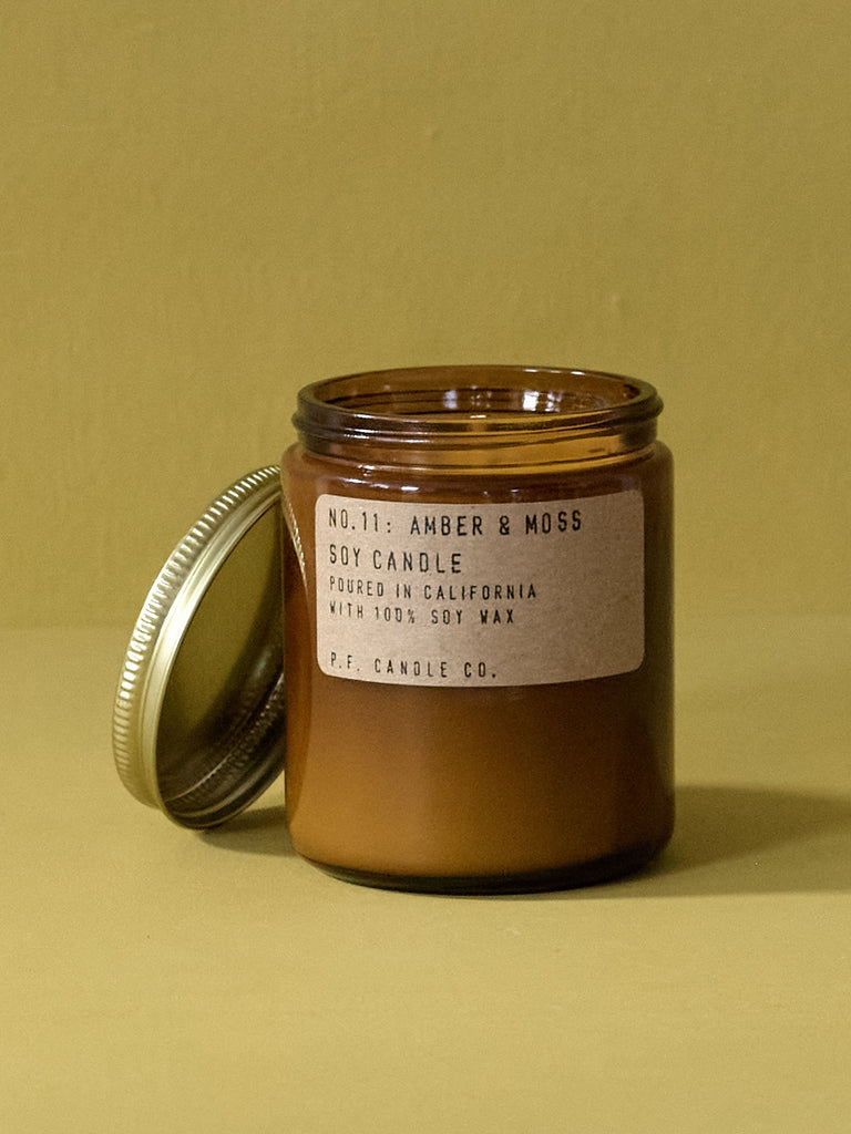 Amber & Moss Candle - Walter Pine Floral Studio