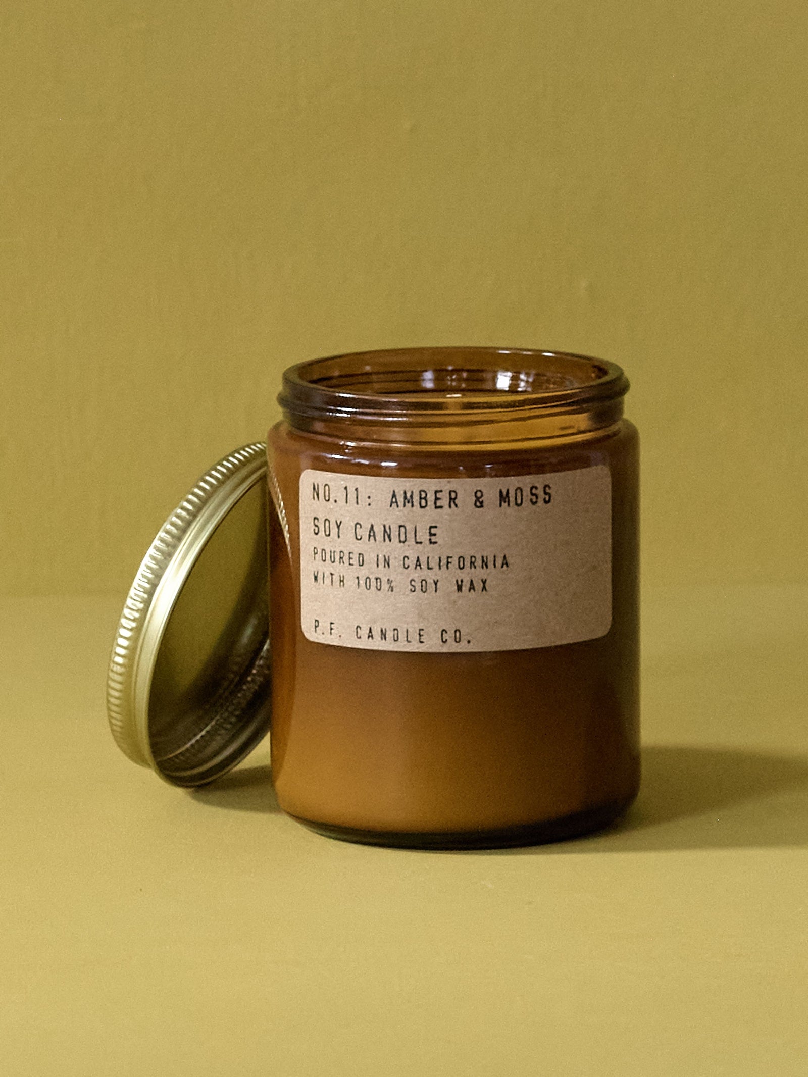 Amber & Moss Candle