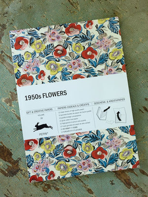 1950's Flowers Gift & Creative Paper Book