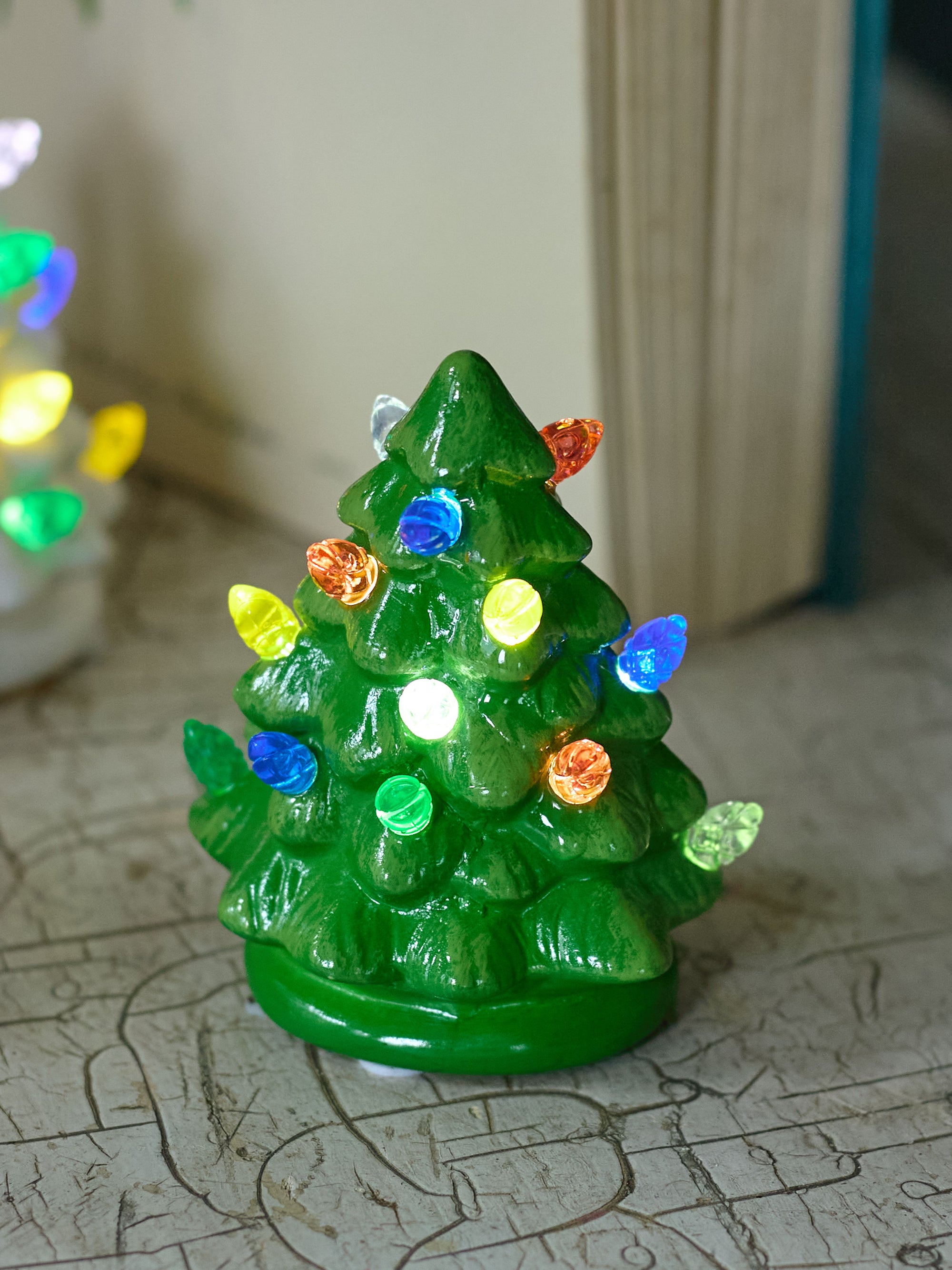 Ceramic Multicolor Christmas Tree