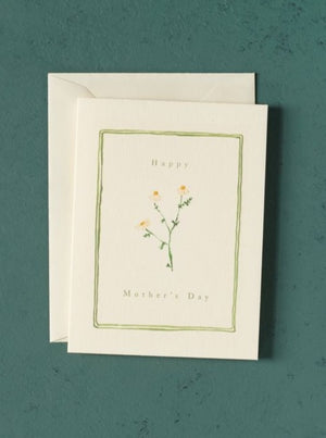 Chamomile Mother's Day Card