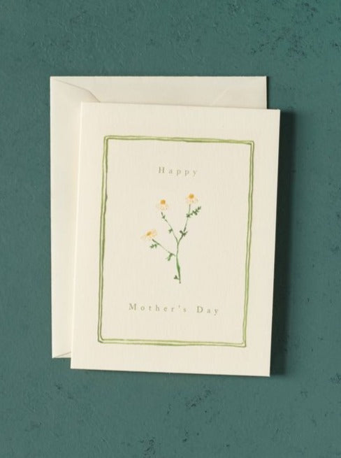 Chamomile Mother's Day Card