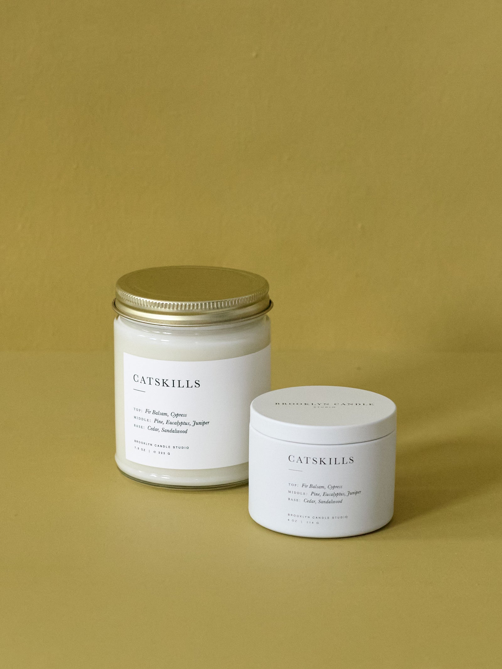 Catskills, Travel Tin Candle
