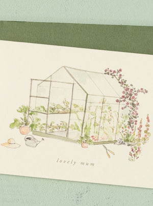 Greenhouse Lovely Mum Card, Midi