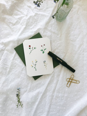 Petite Four Blooms Card