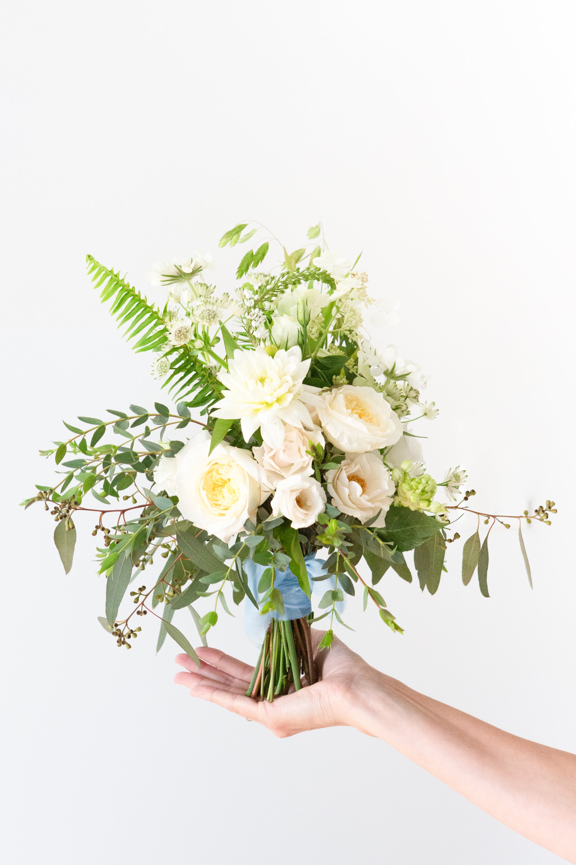 Classically Inspired Bridal Bouquet, Quaint