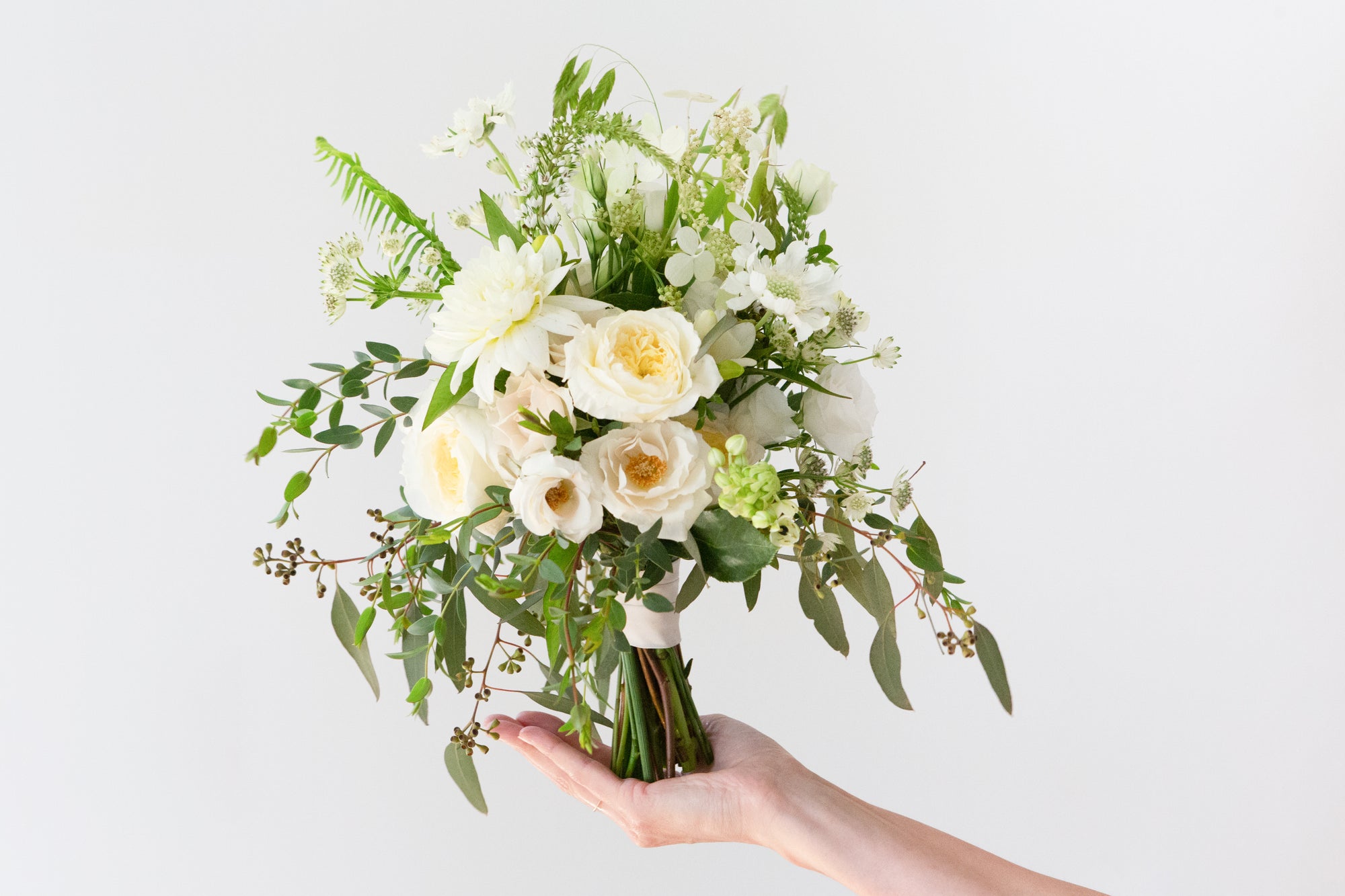 Classically Inspired Bridal Bouquet, Quaint