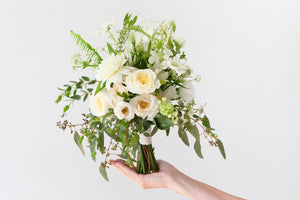 Classically Inspired Bridal Bouquet, Quaint