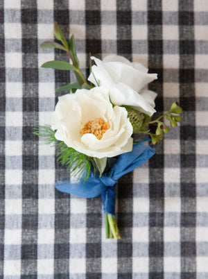 Classically Inspired Boutonnière, Groom