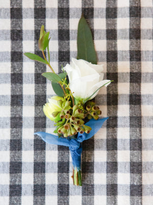 Classically Inspired Boutonnière, Groomsmen