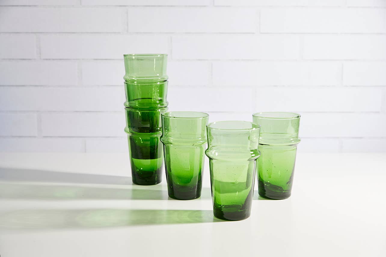 Beldi Glass, Green