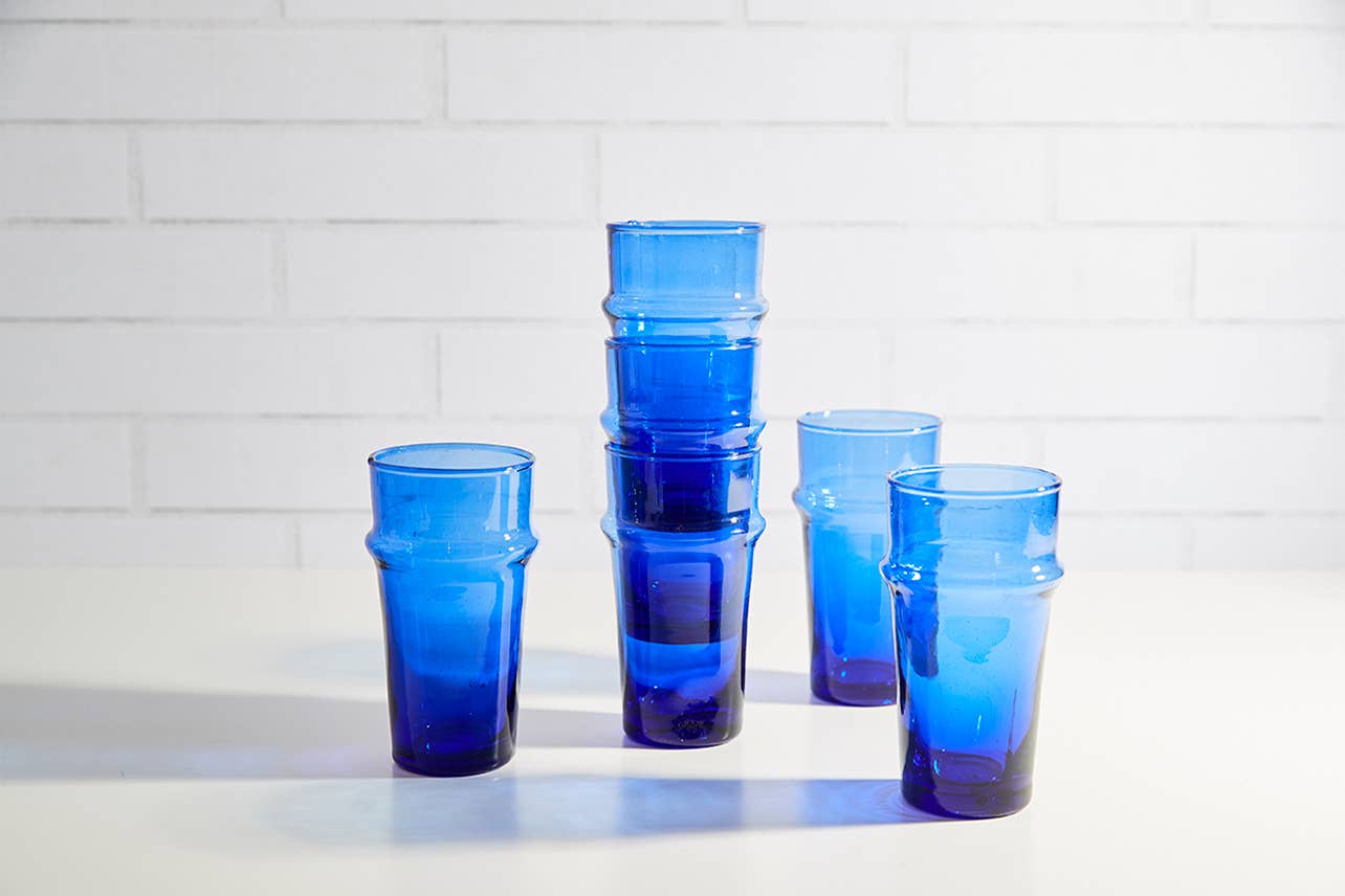 Beldi Glass, Blue