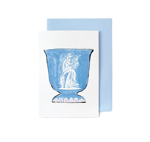 Greek Goddess Vase Card