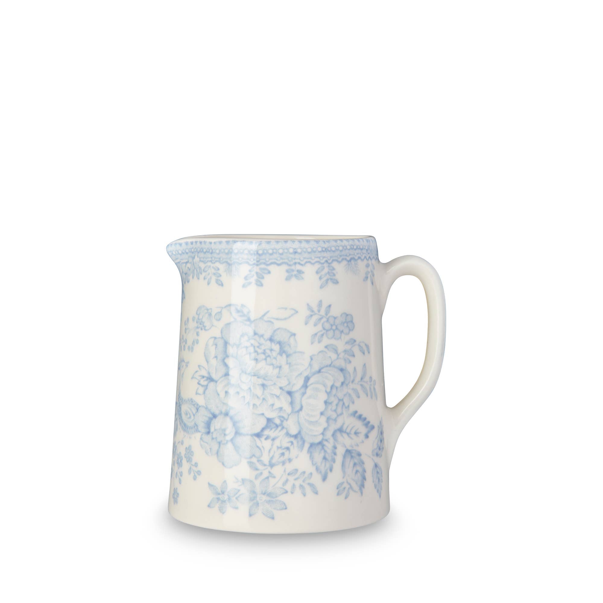 Burleigh Creamer Jug, Blue Asiatic Pheasants