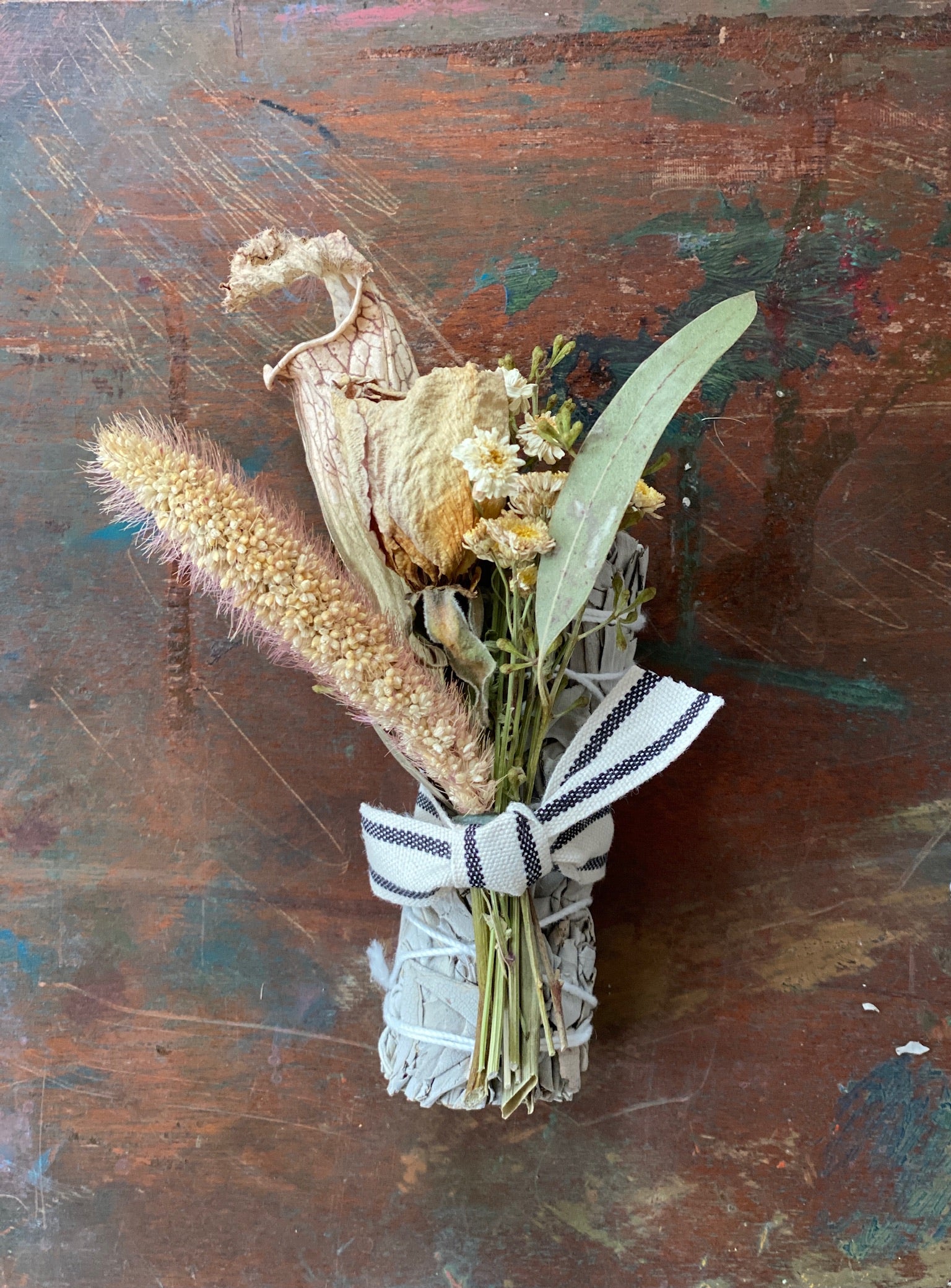 Sage Bundle + Mini Dried Bouquet - Walter Pine Floral Studio