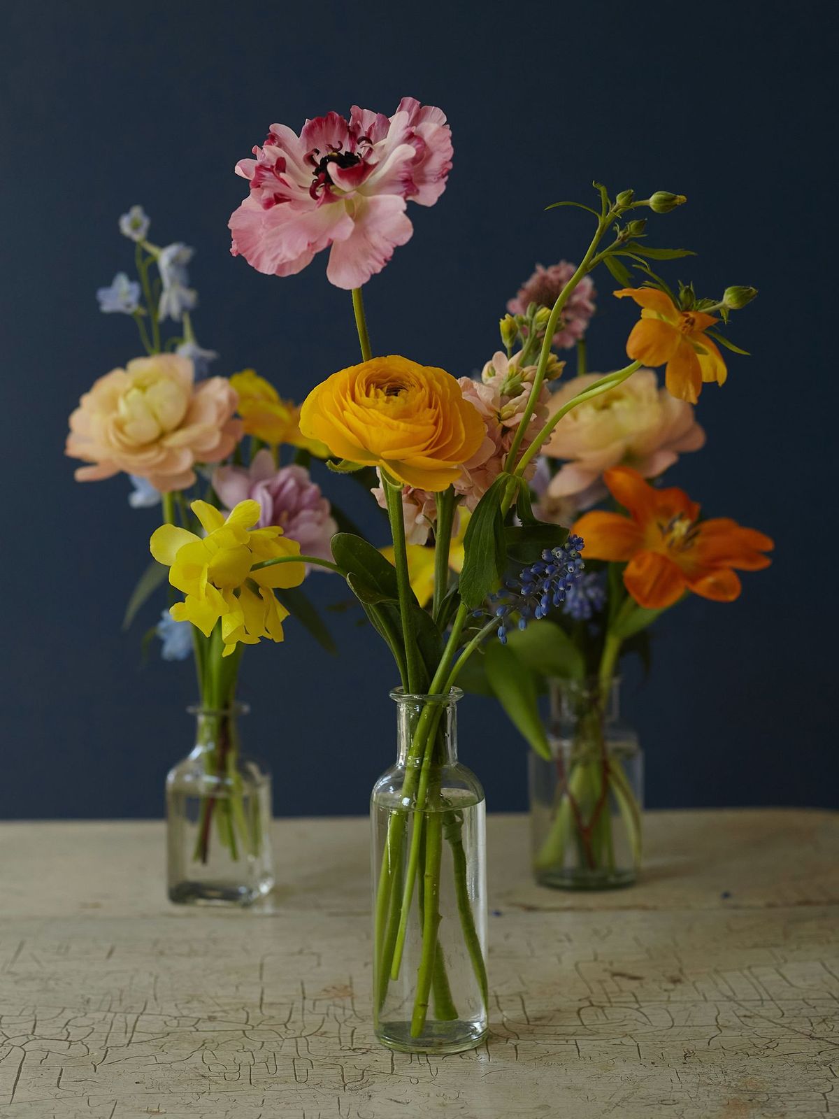 Artful Whimsy Bud Vase Trio