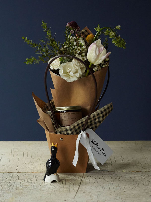 Sage Bundle + Mini Dried Bouquet - Walter Pine Floral Studio