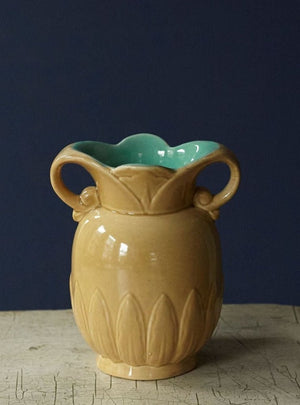 Redwing Lotus Vase, Khaki