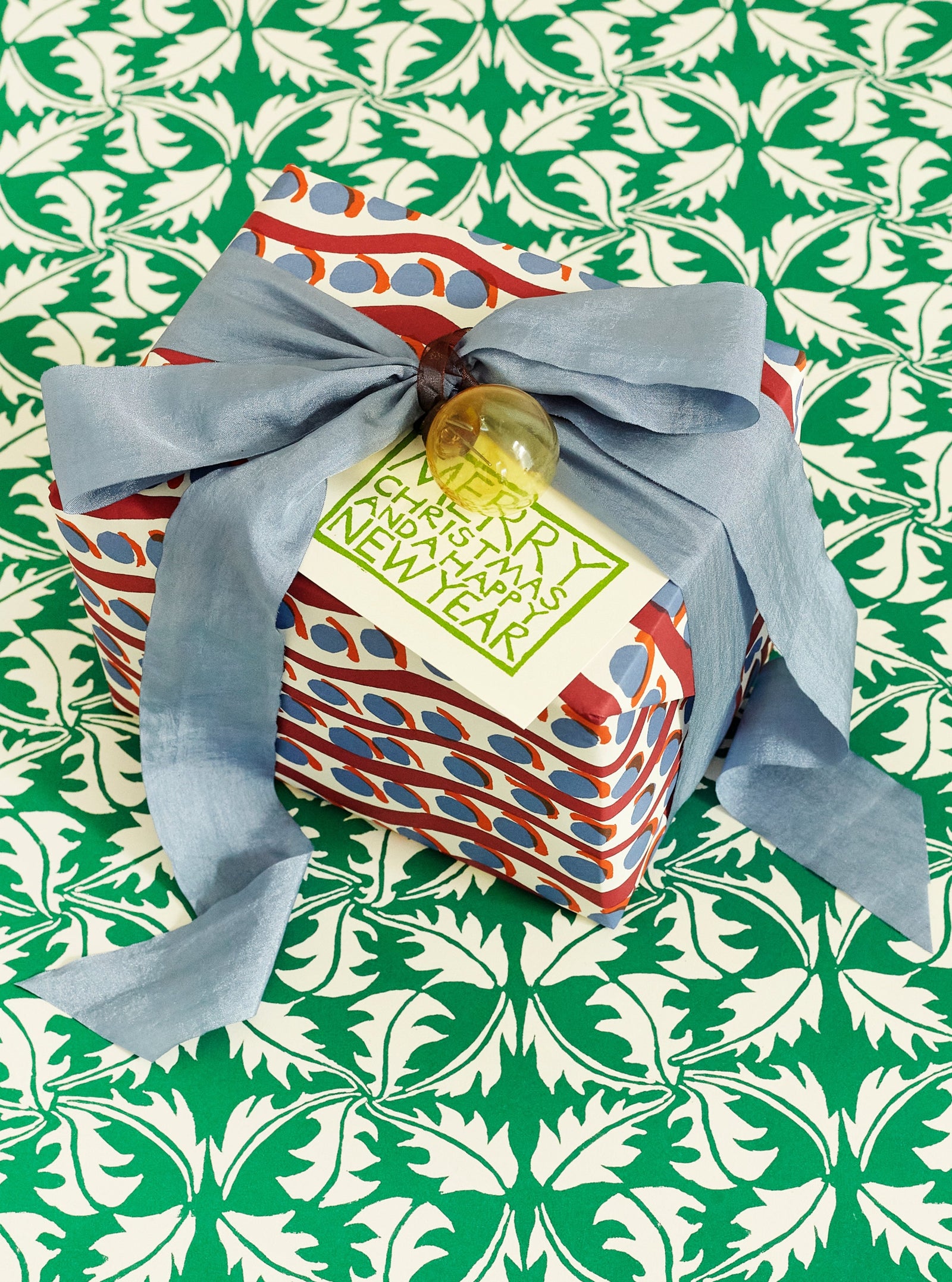 Painterly Dots Wrapping Paper