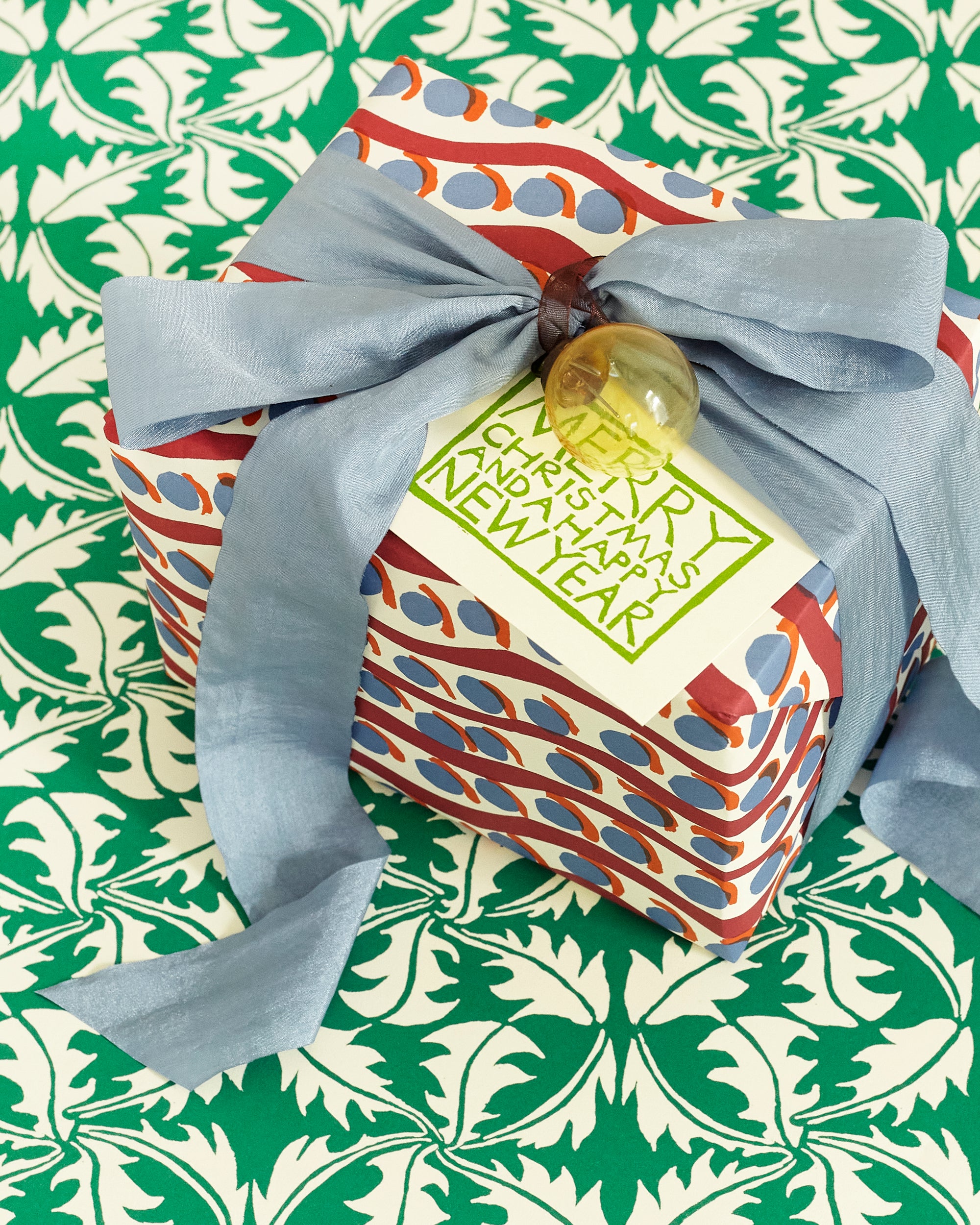 Painterly Dots Wrapping Paper
